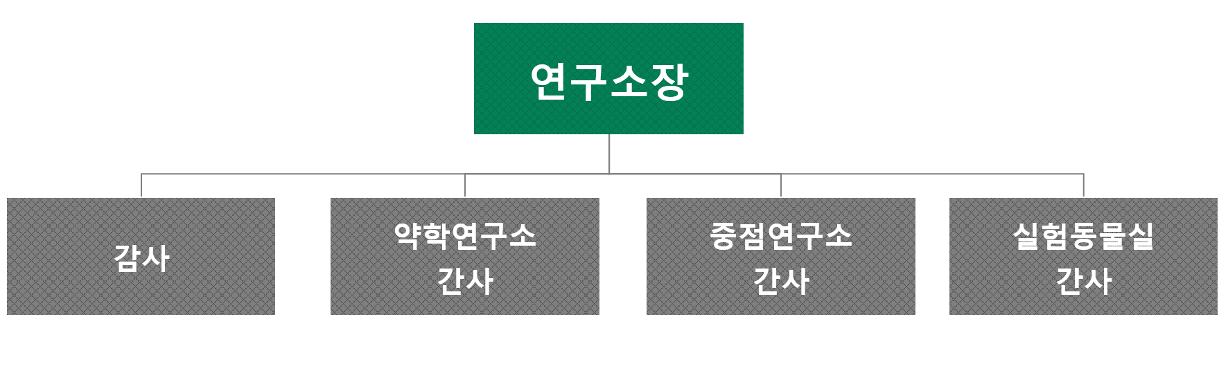 약학연구소 조직도